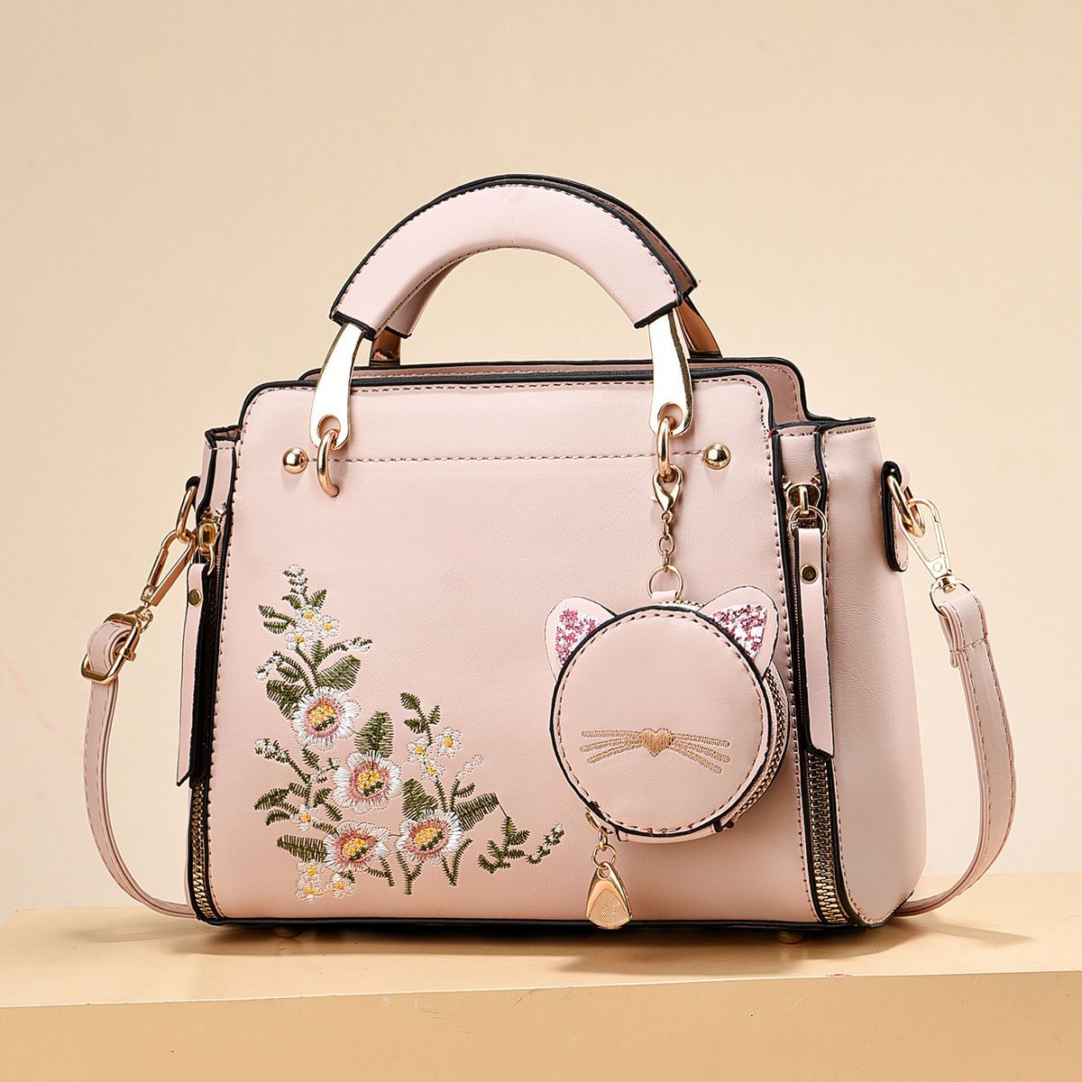 Ladies Large Pu Leather Handbag for Women
